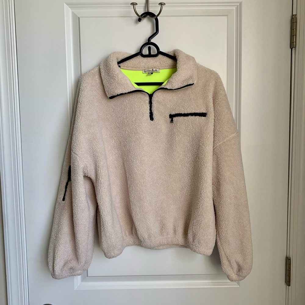 Express One Eleven Sherpa pullover - Picture 2 of 4